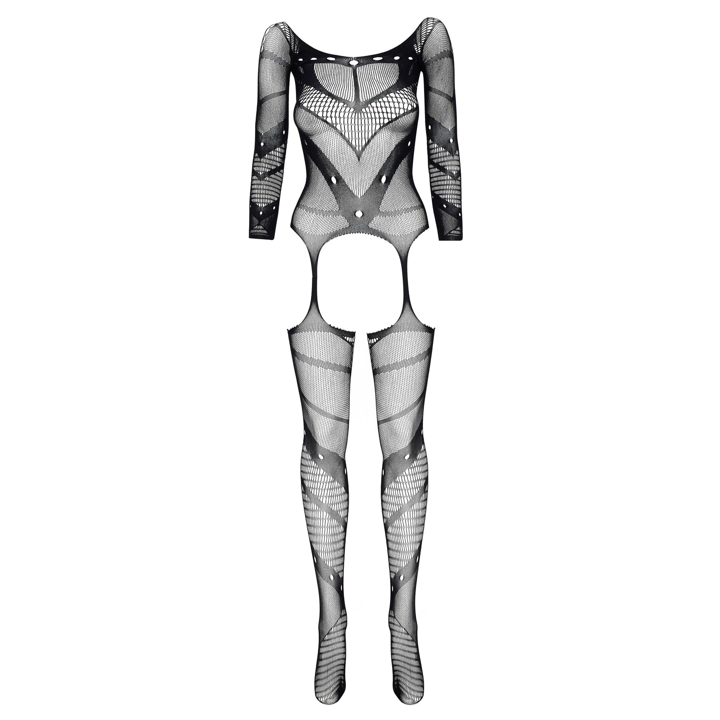 BEAUTY NIGHT FASHION ESMERALDA BODYSTOCKING BLACK