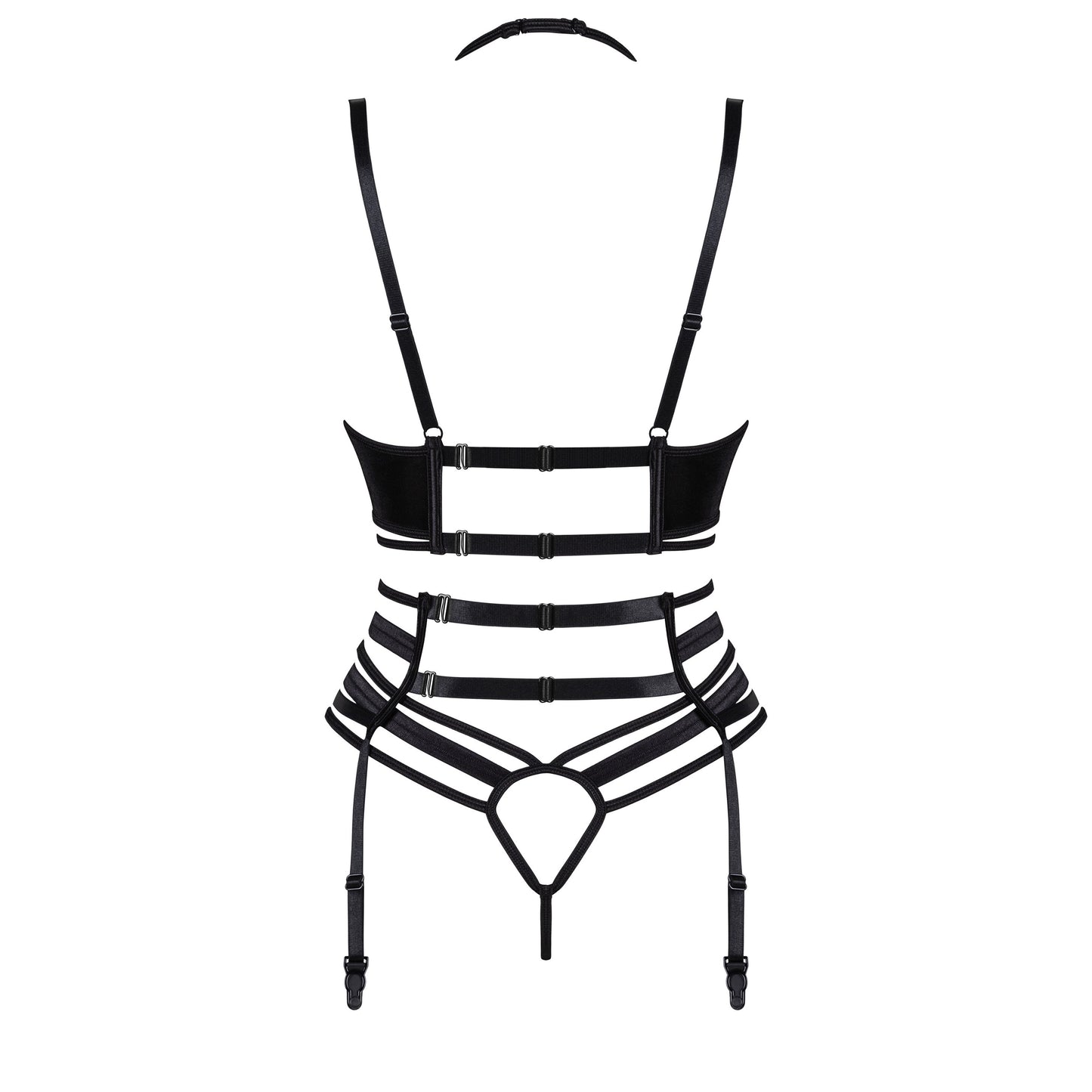 BEAUTY NIGHT FASHION JOANNA 3 PIECE SET BLACK