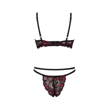 BEAUTY NIGHT FASHION ROSALINDA 2 PIECE SET BLACK