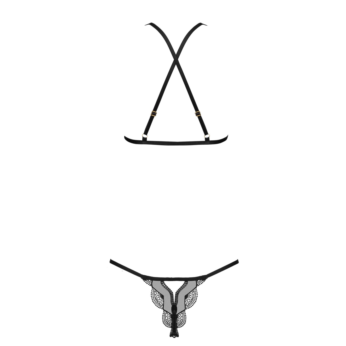 BEAUTY NIGHT FASHION ANGIE 2 PIECE SET BLACK