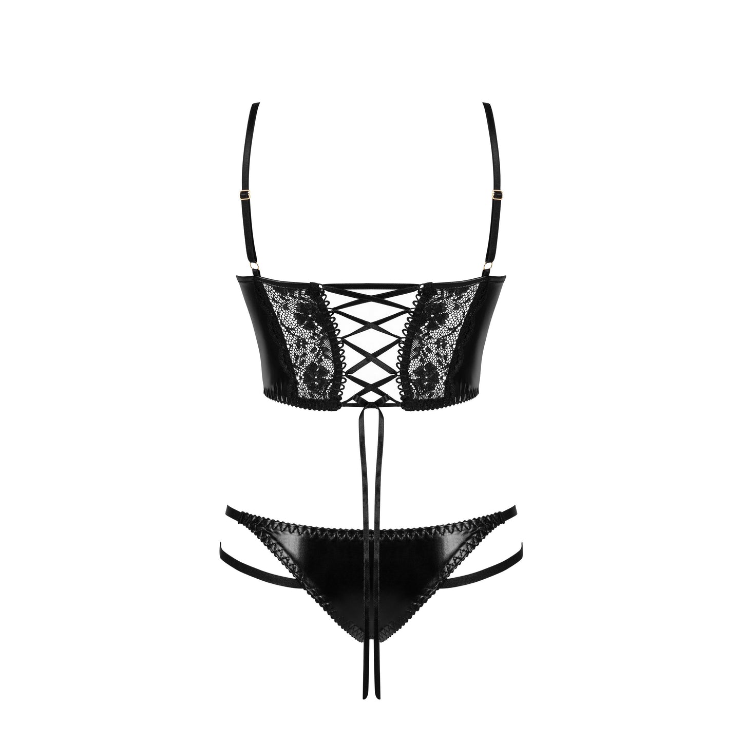 BEAUTY NIGHT FASHION NIRVINA 2 PIECE SET BLACK