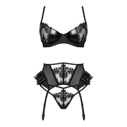 BEAUTY NIGHT FASHION RAFAELLA 3 PIECE SET BLACK