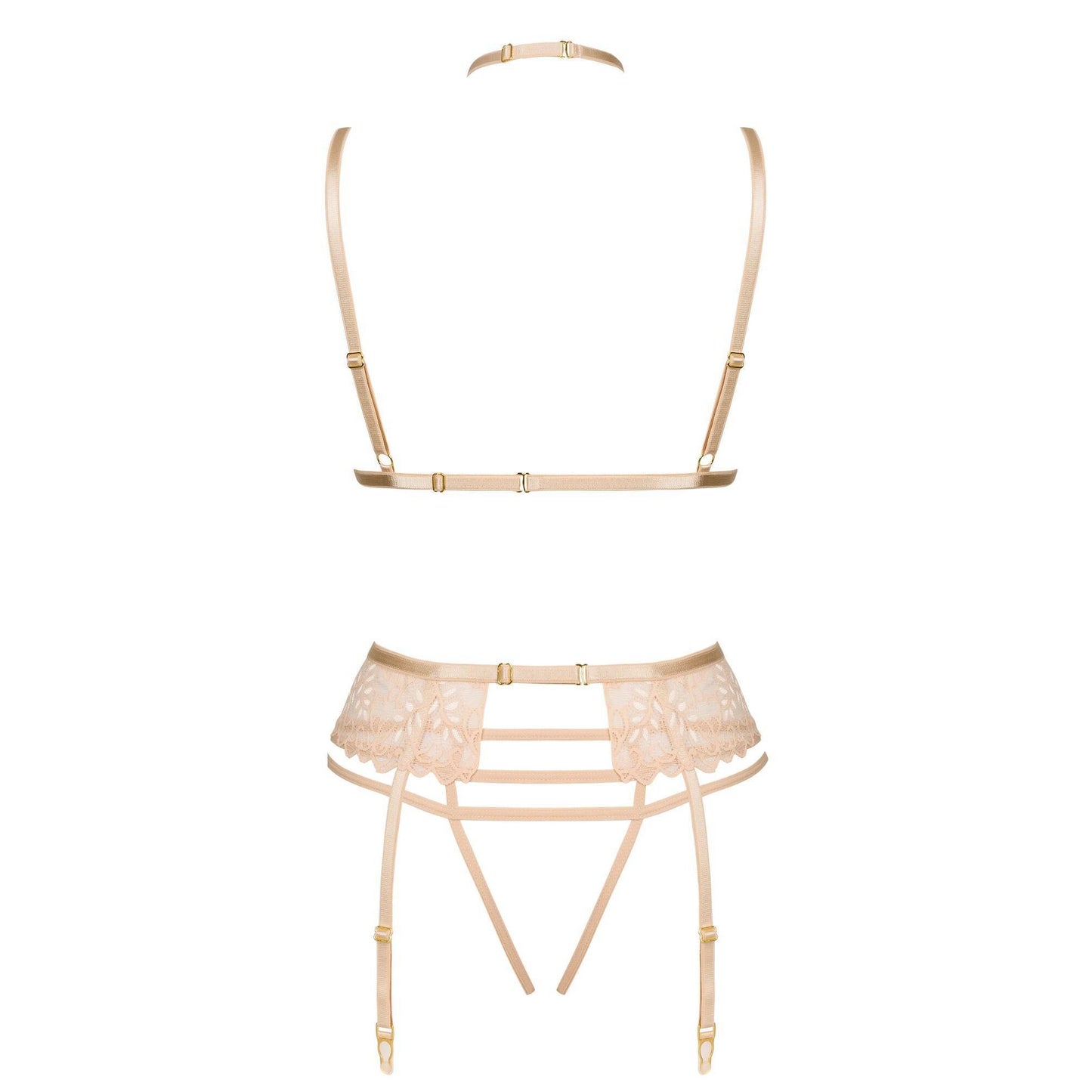 BEAUTY NIGHT FASHION NOEMI 3 PIECE SET NUDE