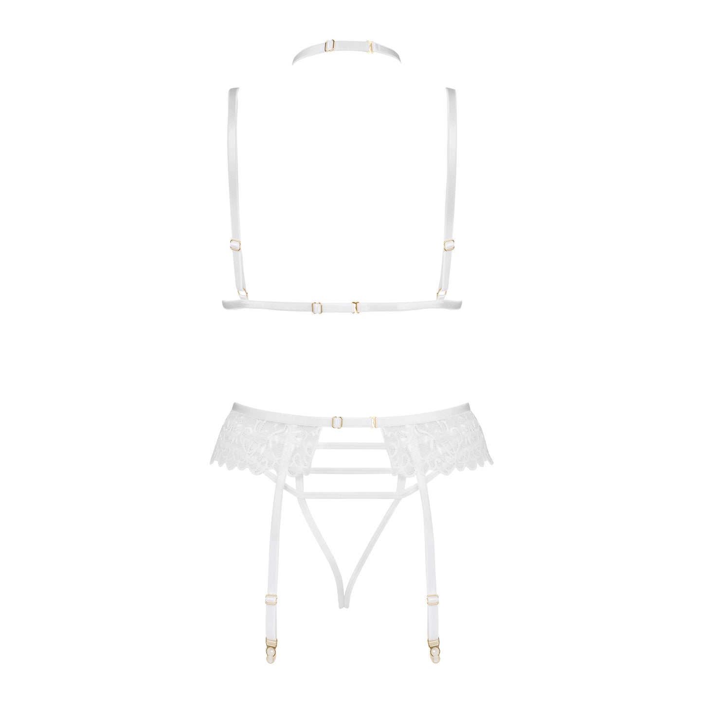 BEAUTY NIGHT FASHION NOEMI 3 PIECE SET WHITE