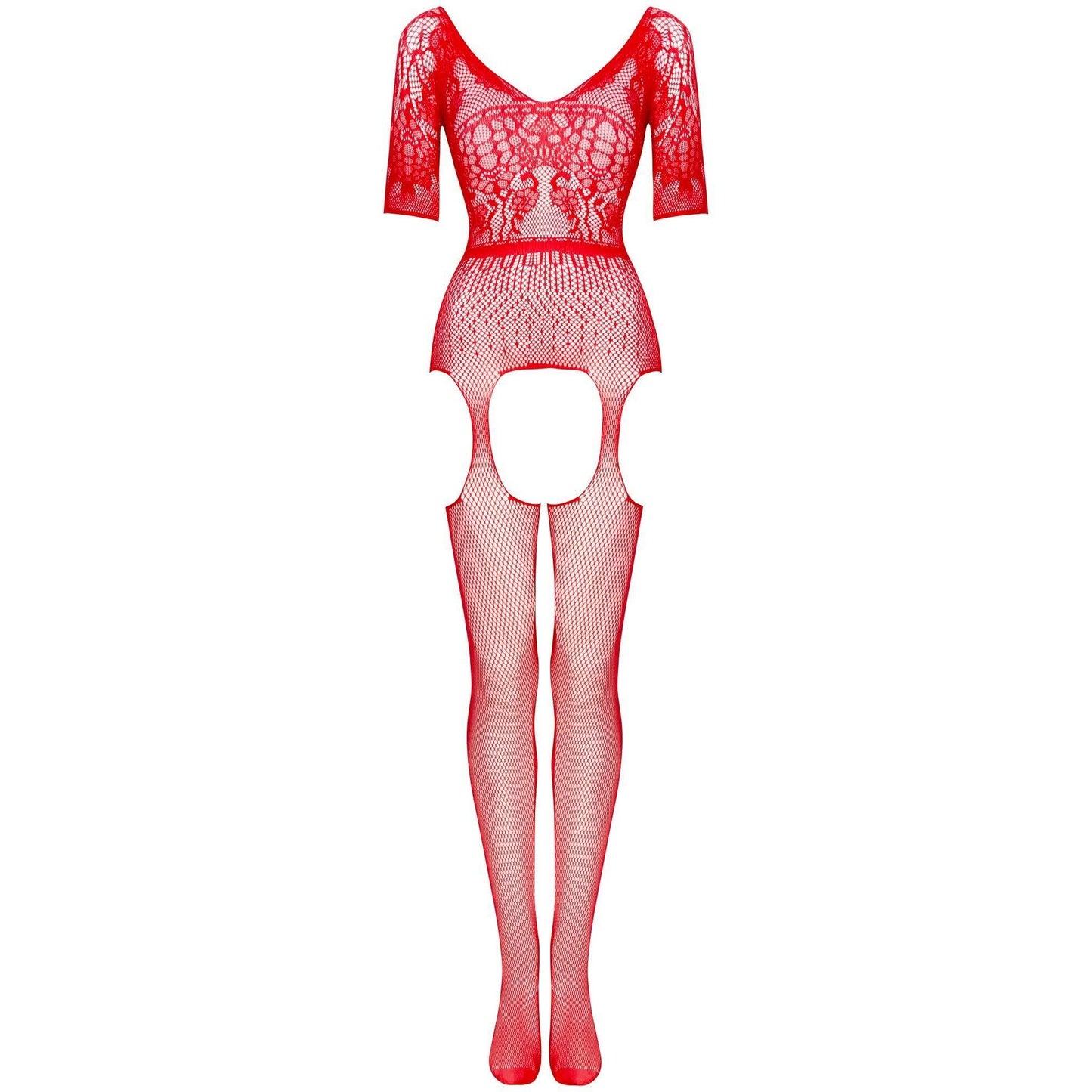 BEAUTY NIGHT FASHION COURTNEY BODYSTOCKING RED