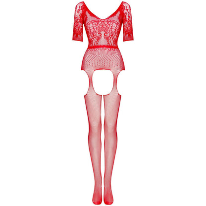 BEAUTY NIGHT FASHION COURTNEY BODYSTOCKING RED