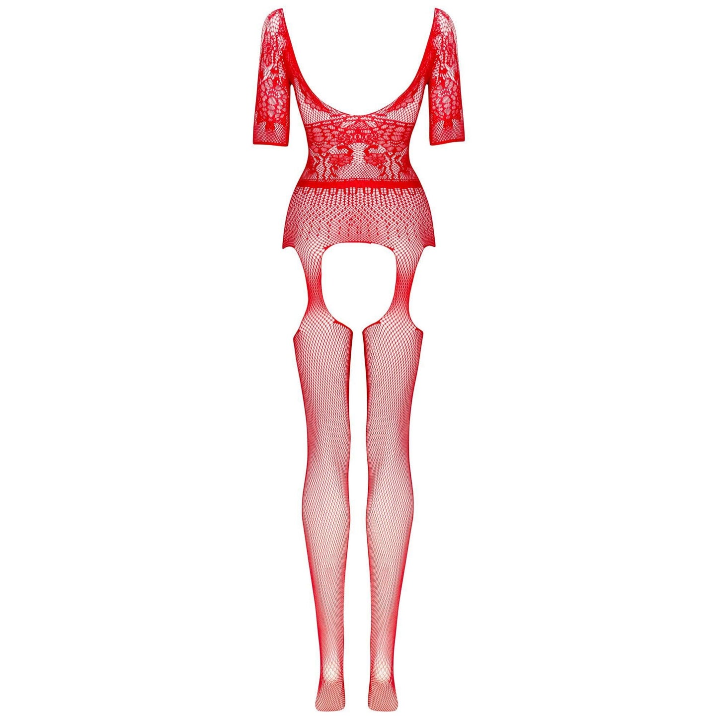 BEAUTY NIGHT FASHION COURTNEY BODYSTOCKING RED
