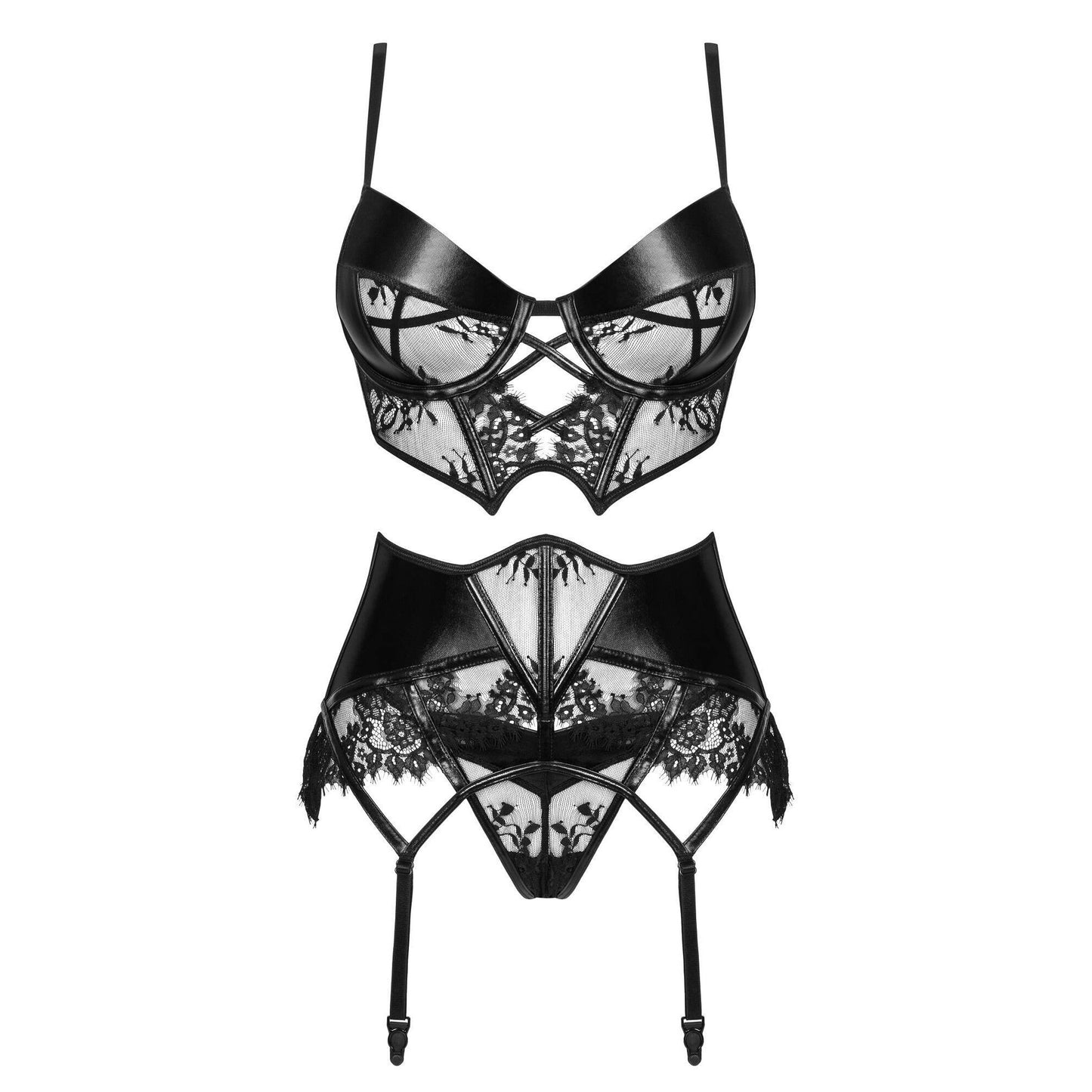 BEAUTY NIGHT FASHION LEONELA 3 PIECE SET BLACK