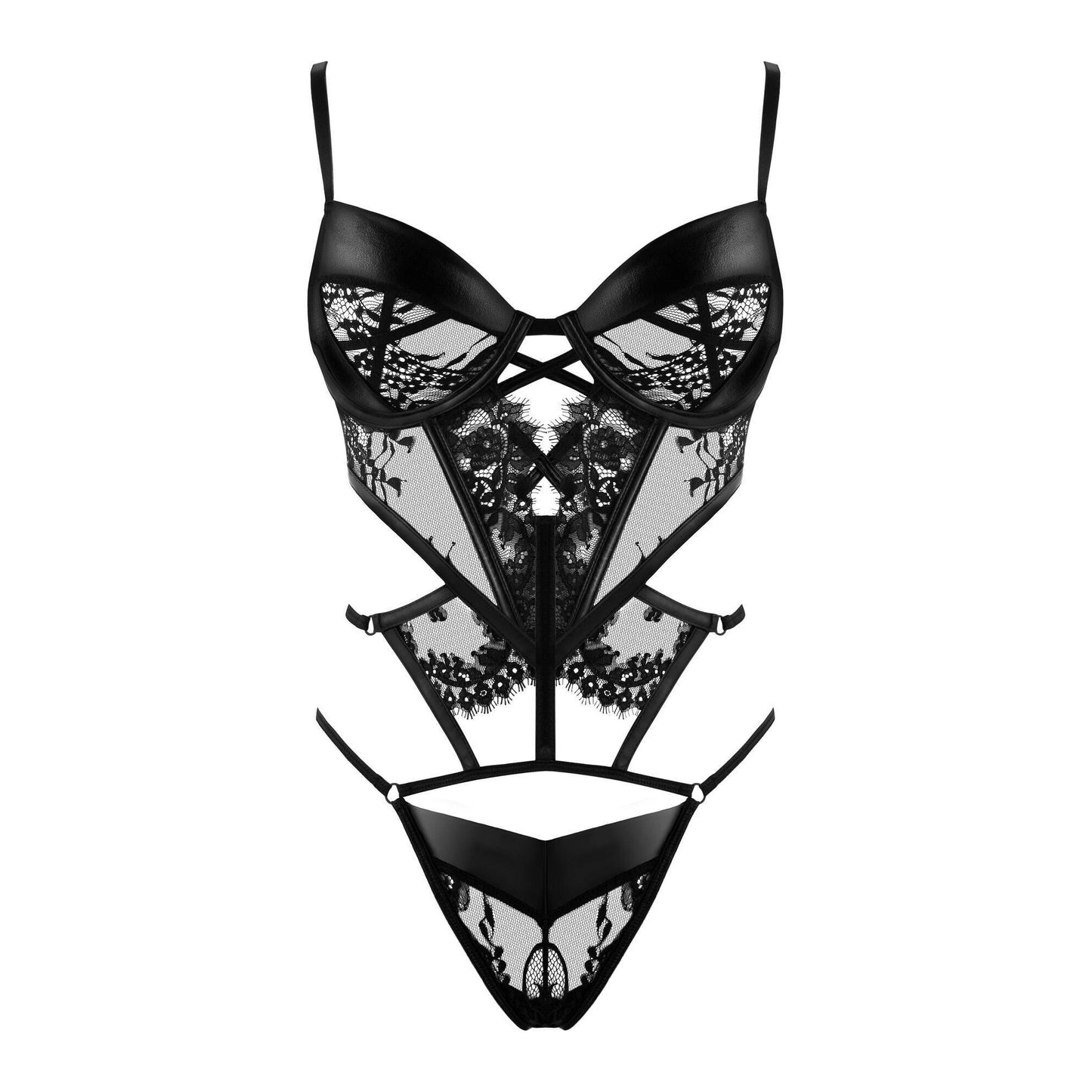 BEAUTY NIGHT FASHION LEONELA TEDDY BLACK