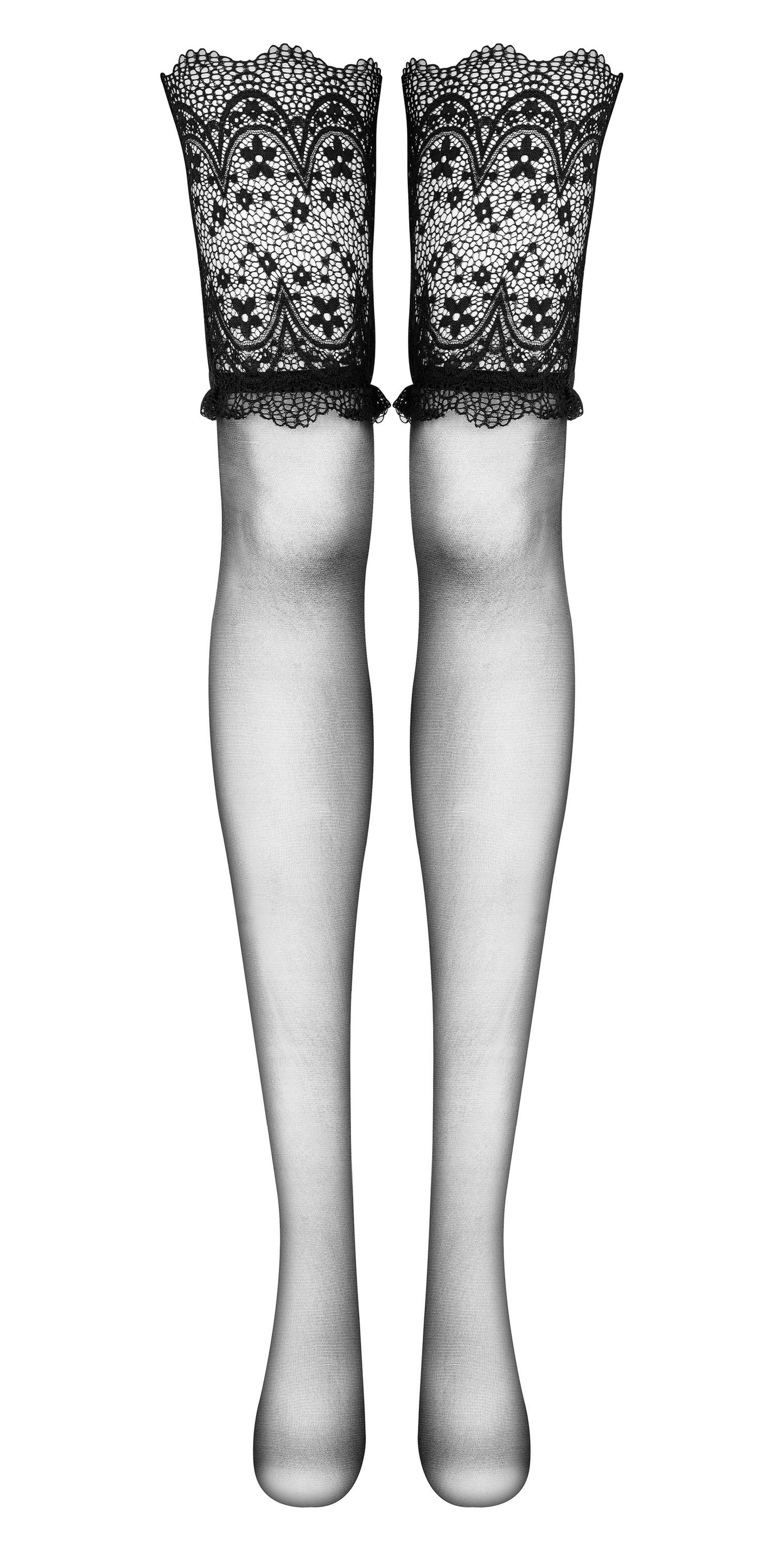 BEAUTY NIGHT FASHION OBSIDIAN STOCKINGS BLACK