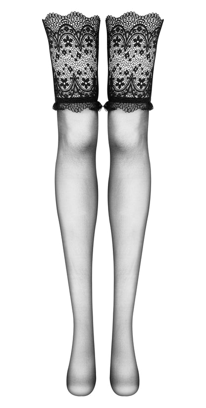 BEAUTY NIGHT FASHION OBSIDIAN STOCKINGS BLACK