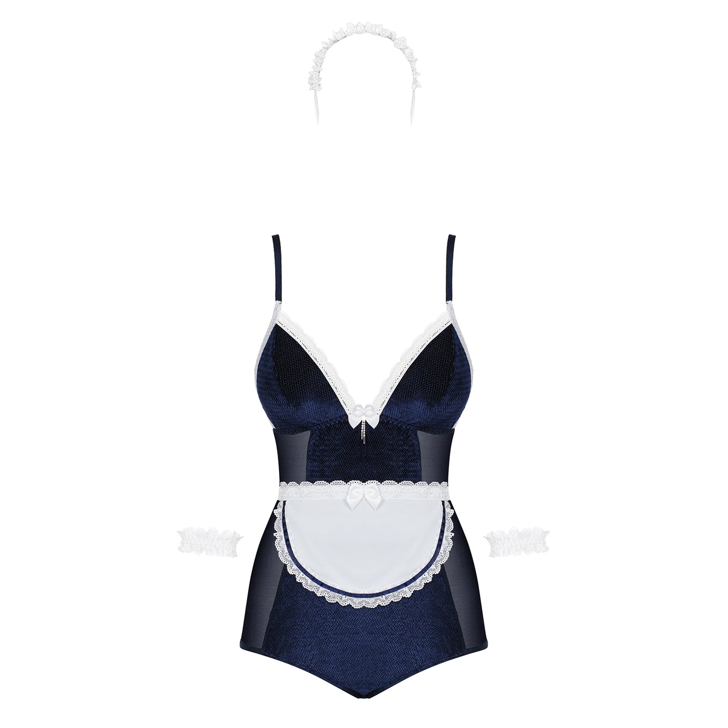 OBSESSIVE MAID TEDDY BLUE