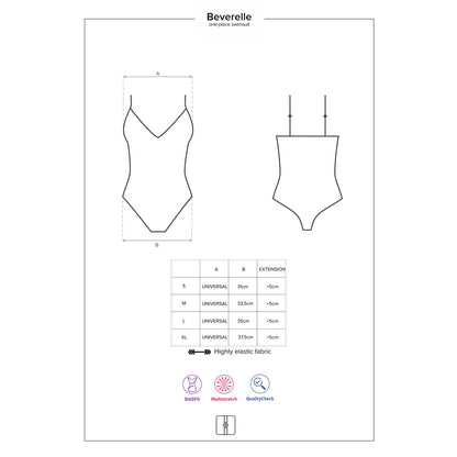 OBSESSIVE BEVERELLE SWIMSUIT BLACK