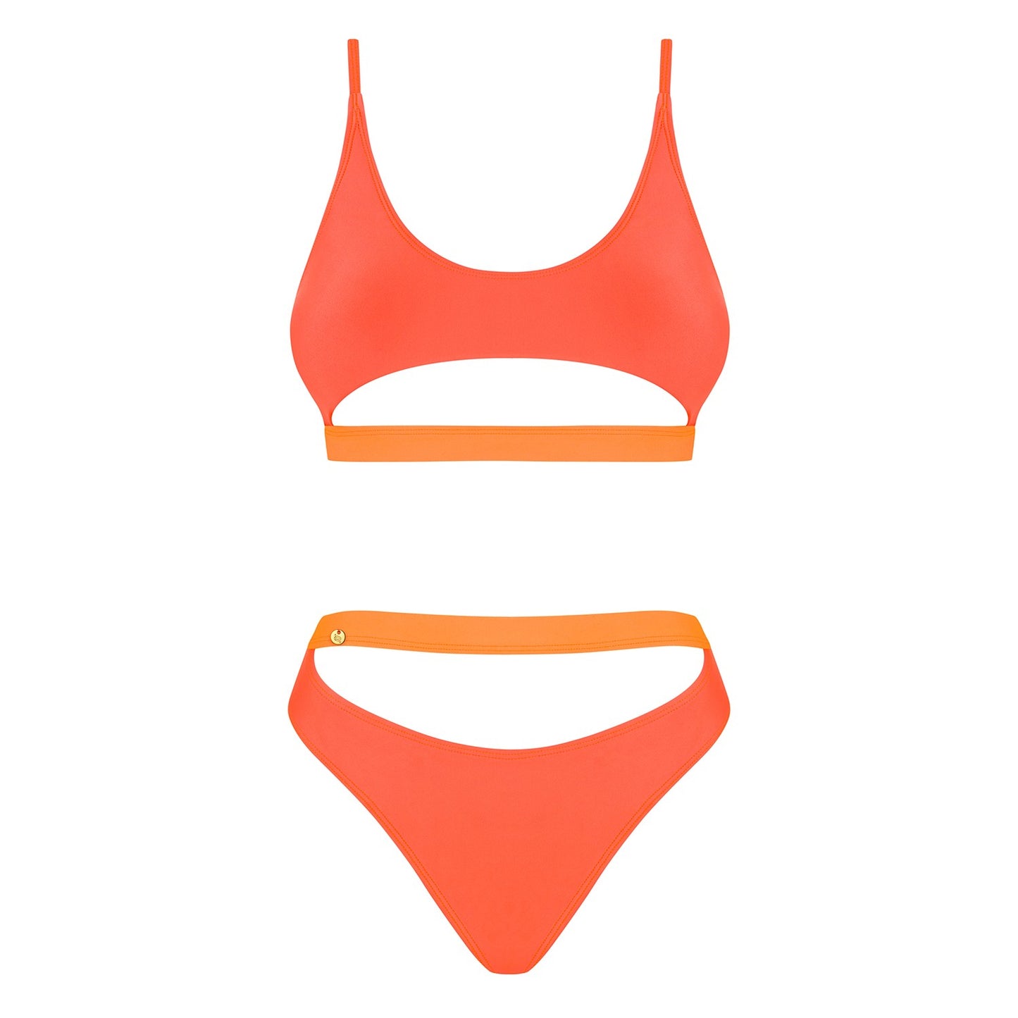 OBSESSIVE MIAMELLE BIKINI TANGERINE
